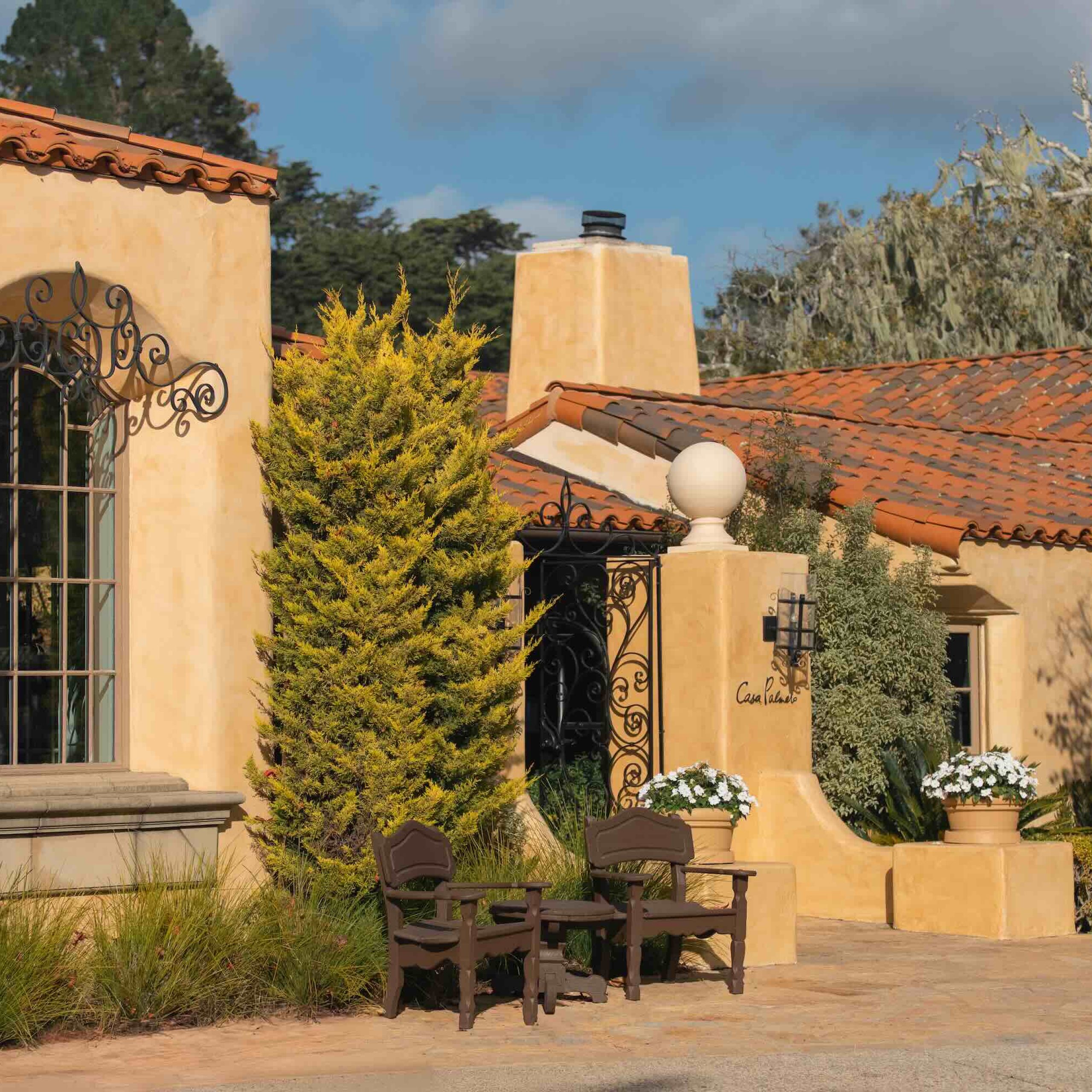 Casa Palmero entrance. Photo by Taylor Mahon/Casa Palmero