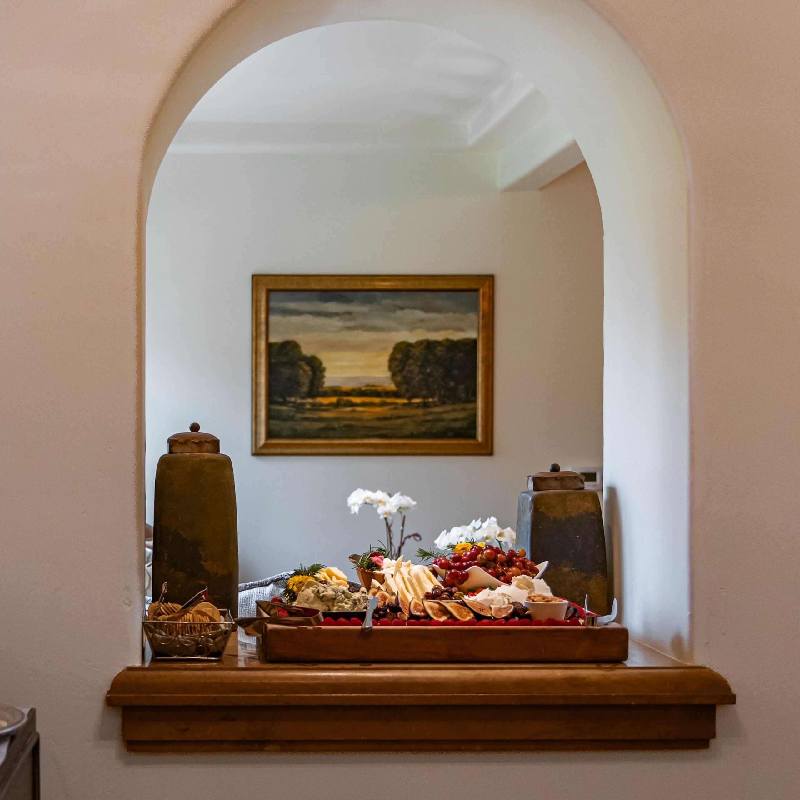 Casa Palmero's evening happy hour includes bountiful appetizers. Photo by Taylor Mahon/Casa Palmero