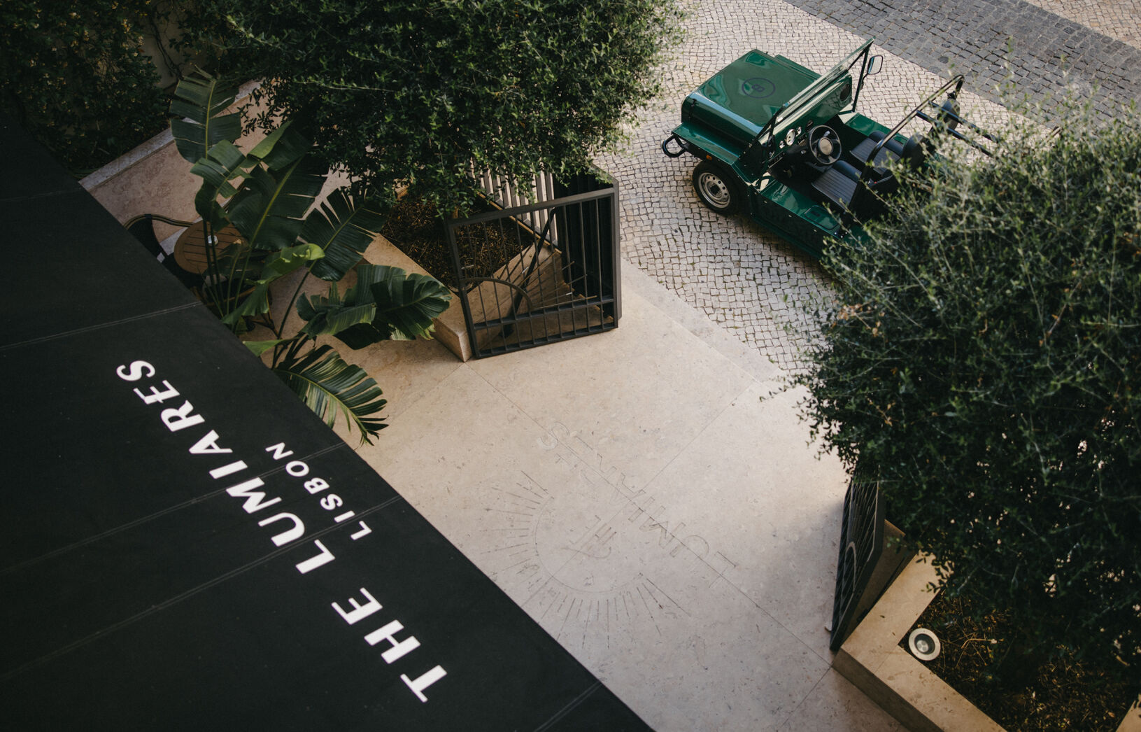 Your MOKE awaits outside The Lumiares