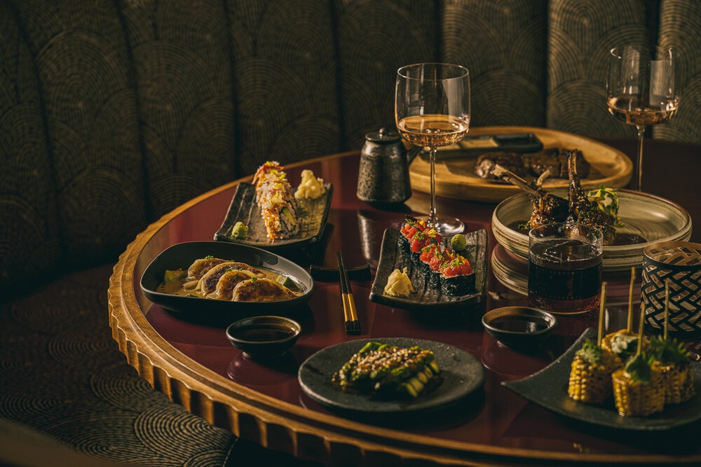 Mimi Kakushi variety of dishes