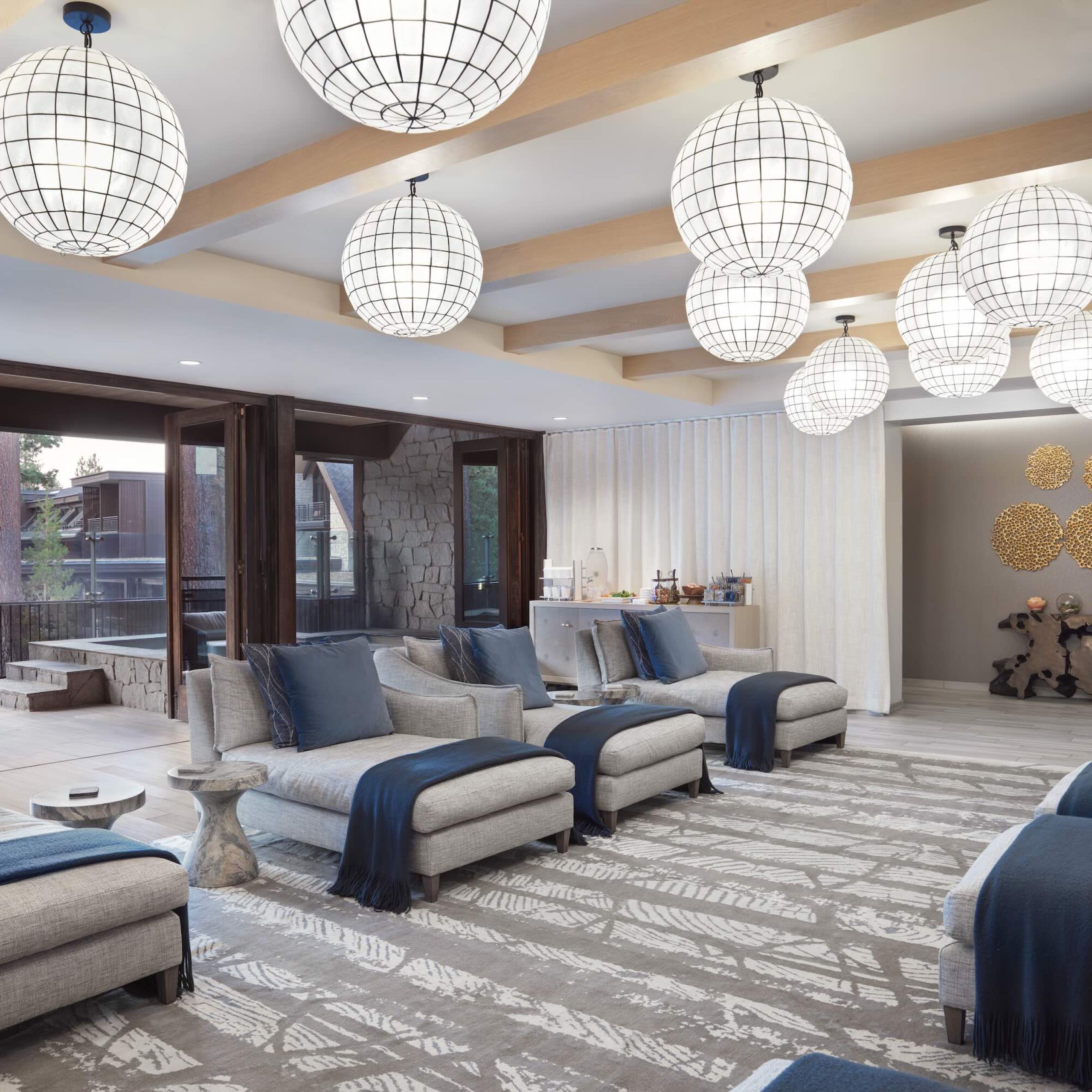 Spa Edgewood relaxation lounge