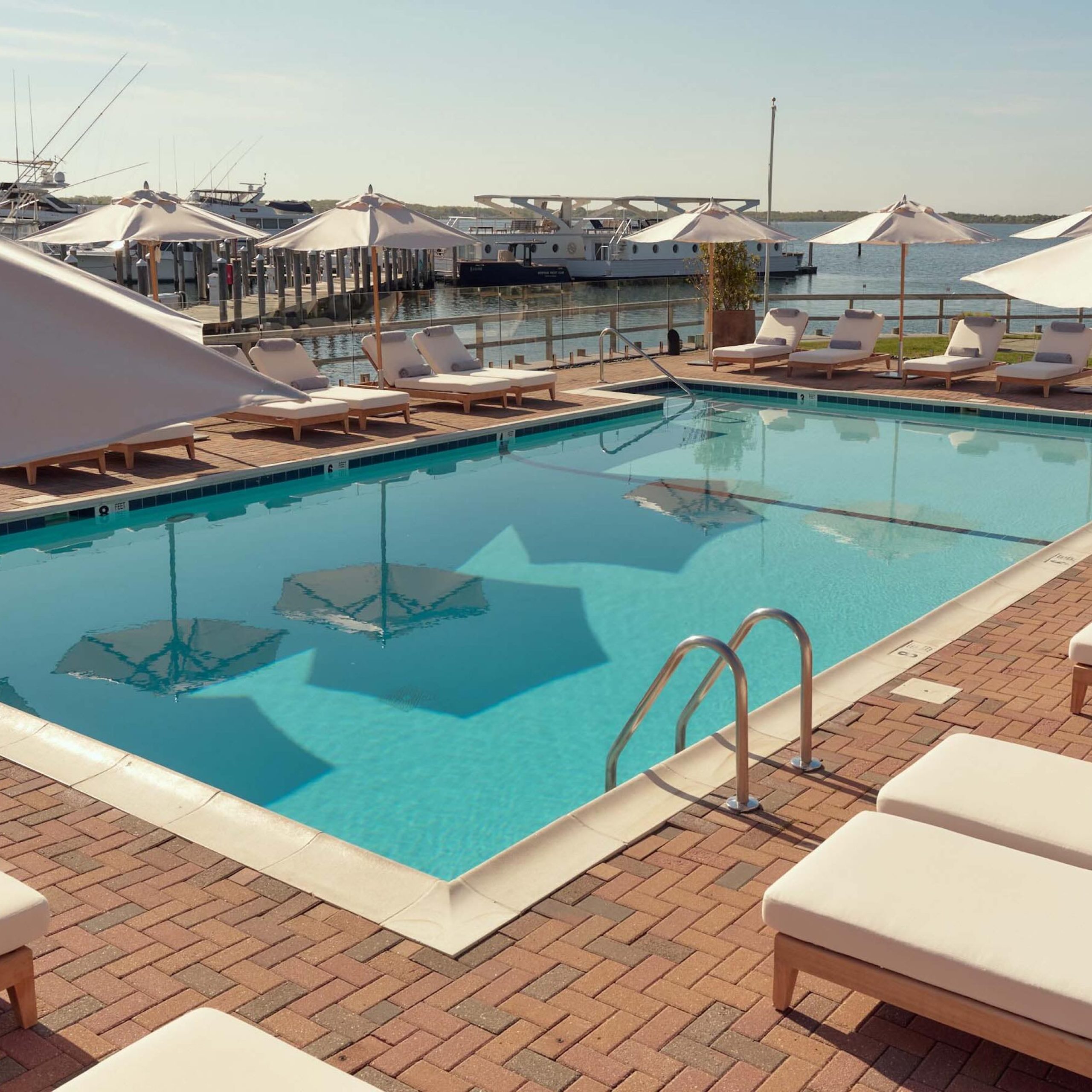 The adult-only Ocean Club Swimming Pool