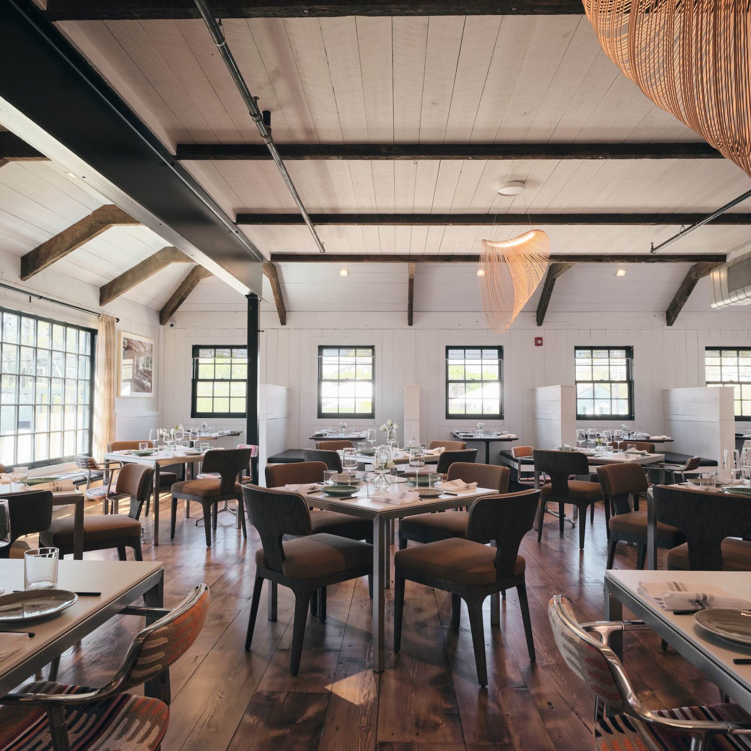 The dining room at Nourish by The Roundtree