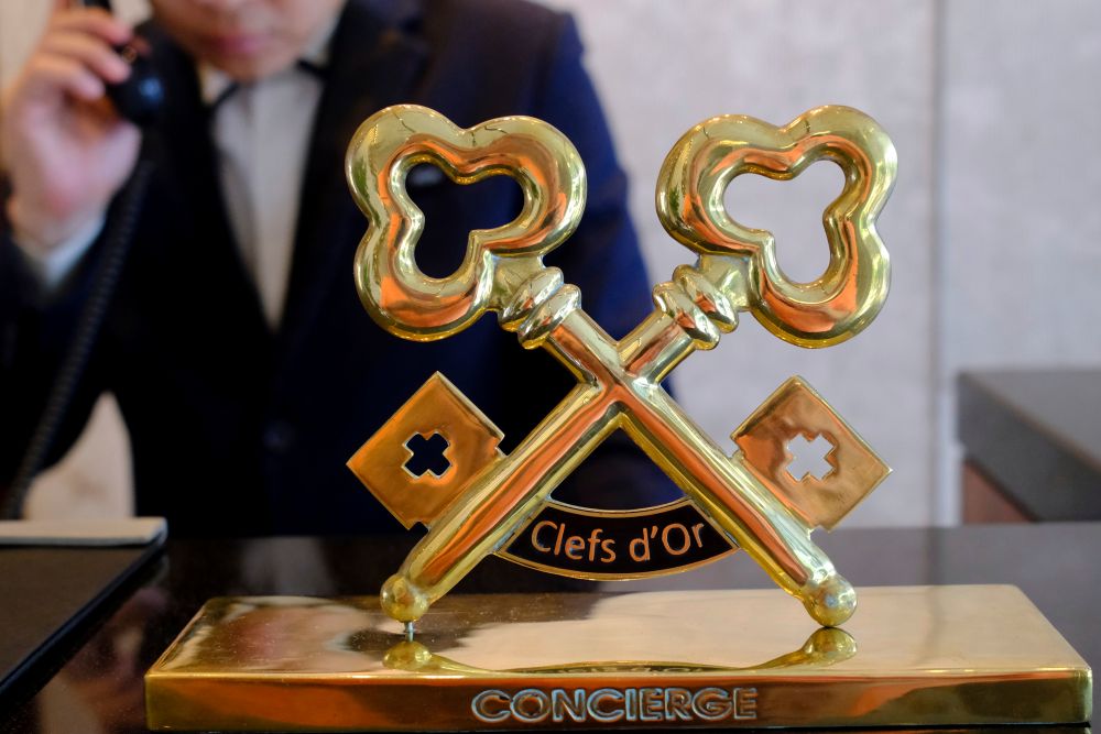Shutterstock: Les Clefs d'Or Golden Key